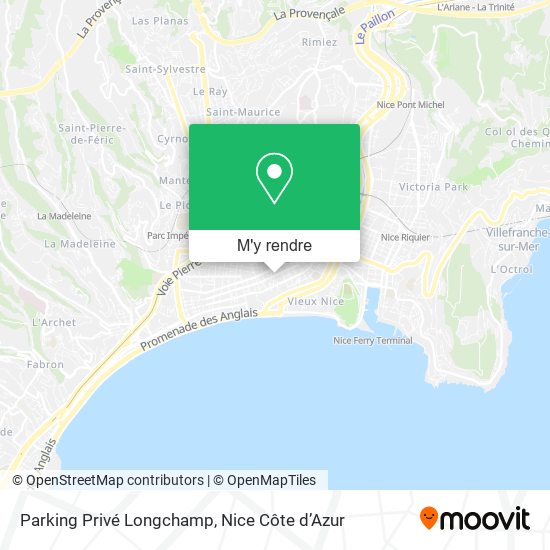 Parking Privé Longchamp plan