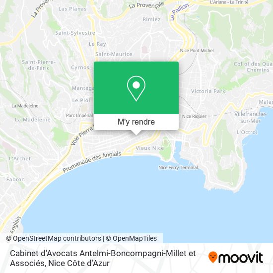 Cabinet d'Avocats Antelmi-Boncompagni-Millet et Associés plan