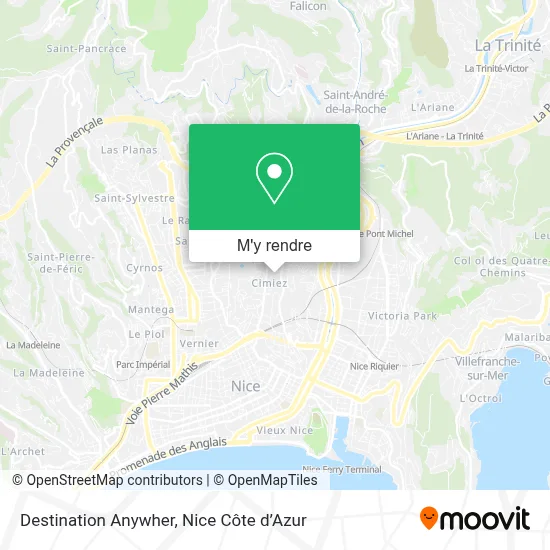 Destination Anywher plan