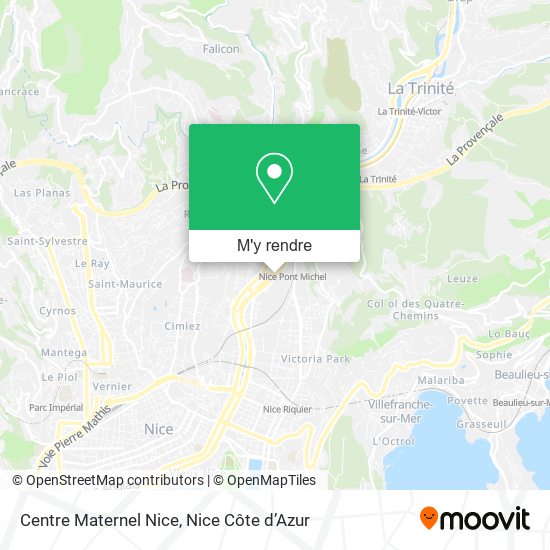 Centre Maternel Nice plan