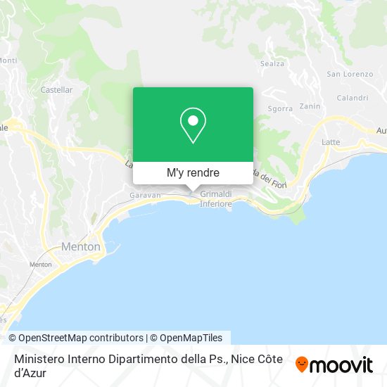 Ministero Interno Dipartimento della Ps. plan