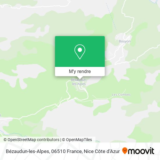 Bézaudun-les-Alpes, 06510 France plan
