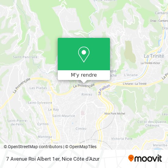 7 Avenue Roi Albert 1er plan
