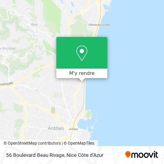56 Boulevard Beau Rivage plan