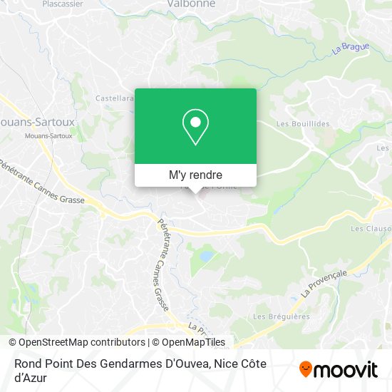 Rond Point Des Gendarmes D'Ouvea plan
