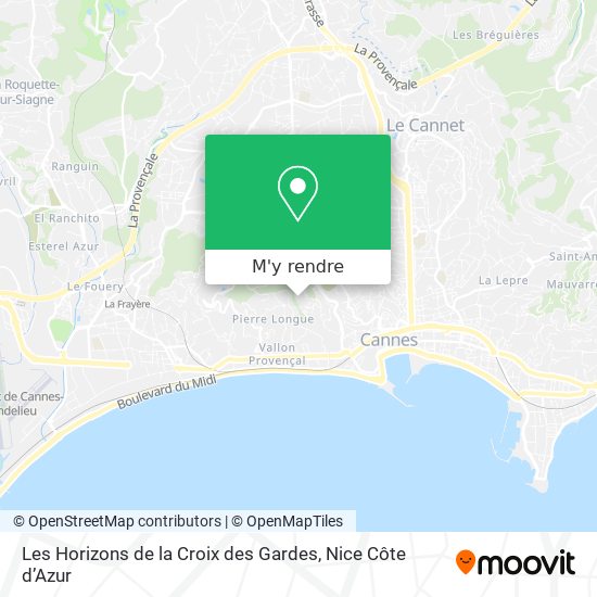 Les Horizons de la Croix des Gardes plan