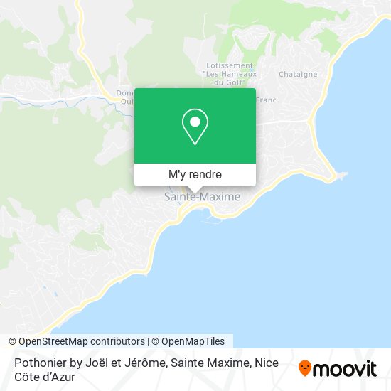 Pothonier by Joël et Jérôme, Sainte Maxime plan