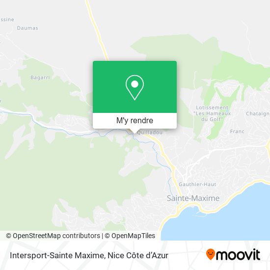 Intersport-Sainte Maxime plan