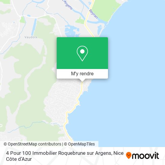 4 Pour 100 Immobilier Roquebrune sur Argens plan