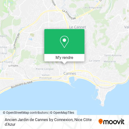 Ancien Jardin de Cannes by Connexion plan