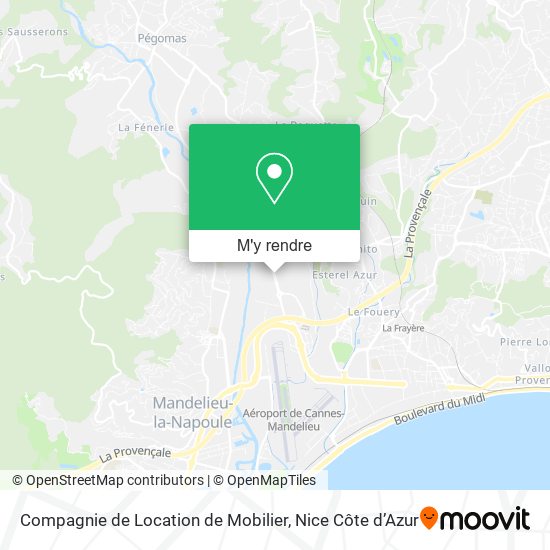 Compagnie de Location de Mobilier plan