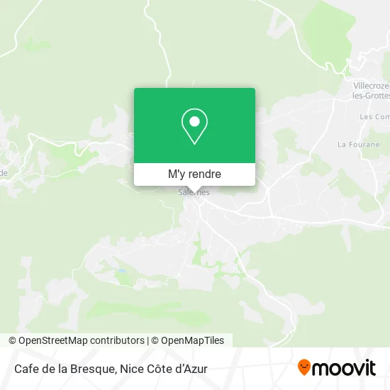 Cafe de la Bresque plan