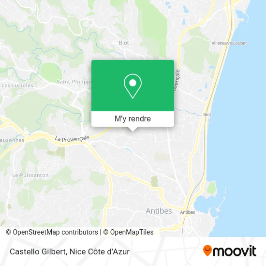 Castello Gilbert plan