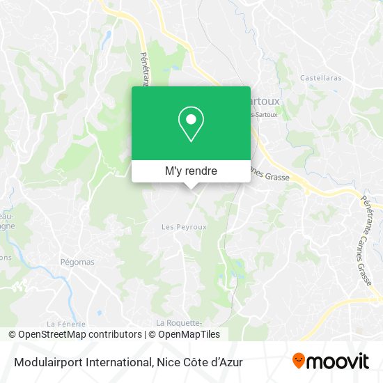 Modulairport International plan