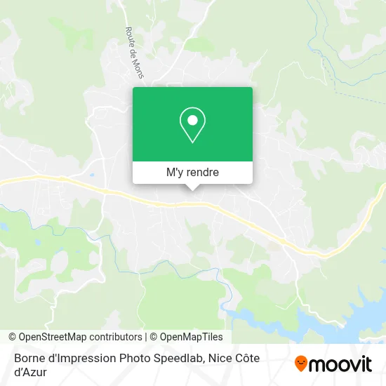 Borne d'Impression Photo Speedlab plan