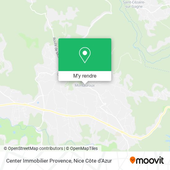 Center Immobilier Provence plan