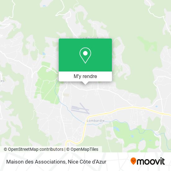 Maison des Associations plan