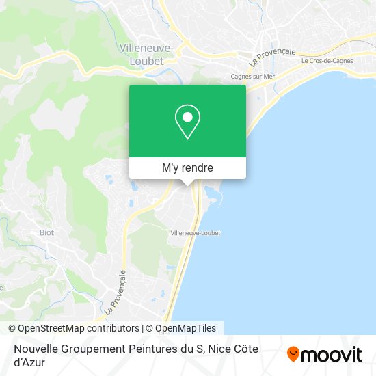 Nouvelle Groupement Peintures du S plan