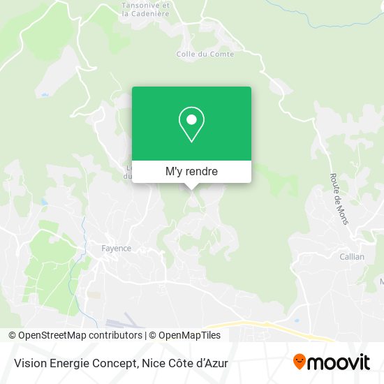 Vision Energie Concept plan