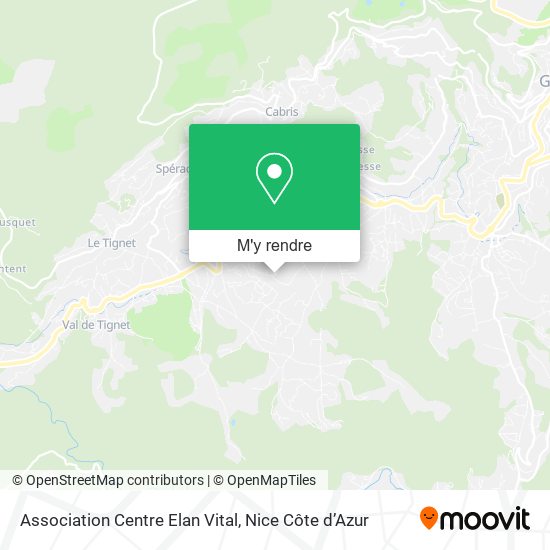 Association Centre Elan Vital plan