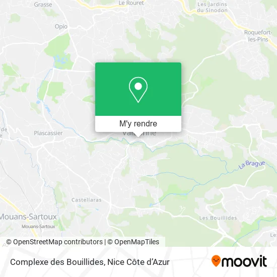 Complexe des Bouillides plan