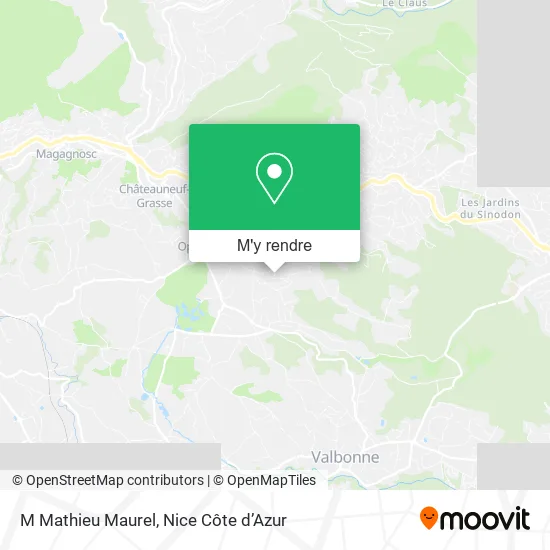 M Mathieu Maurel plan