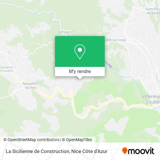 La Sicilienne de Construction plan