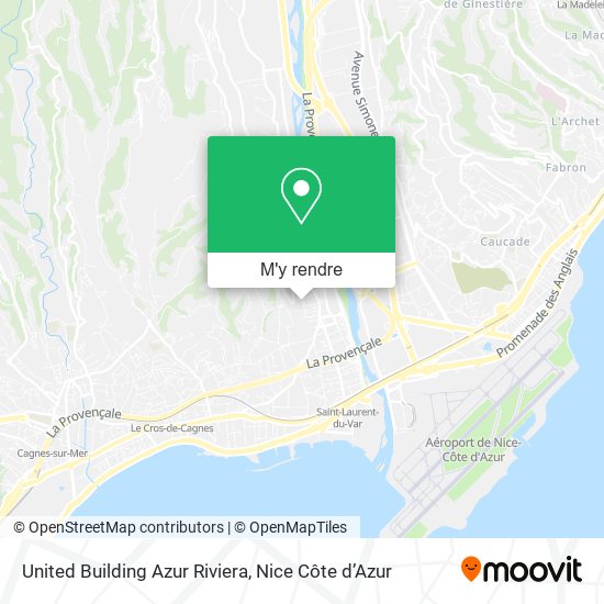 United Building Azur Riviera plan