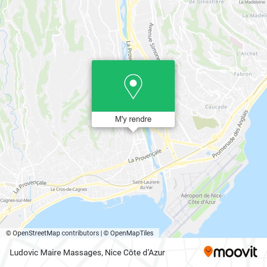 Ludovic Maire Massages plan
