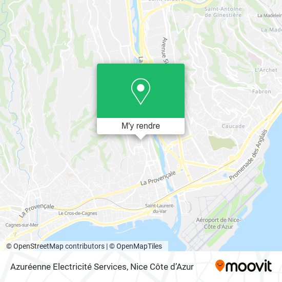 Azuréenne Electricité Services plan