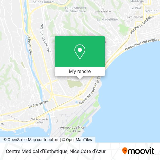 Centre Medical d'Esthetique plan