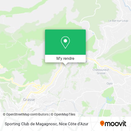 Sporting Club de Magagnosc plan