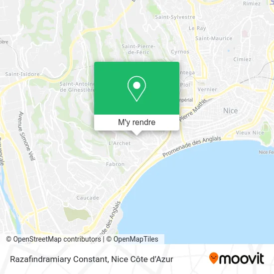 Razafindramiary Constant plan