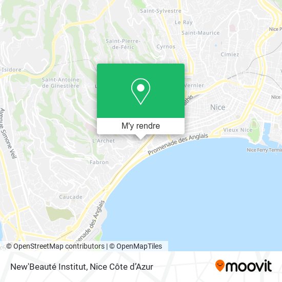 New'Beauté Institut plan