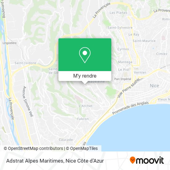 Adstrat Alpes Maritimes plan