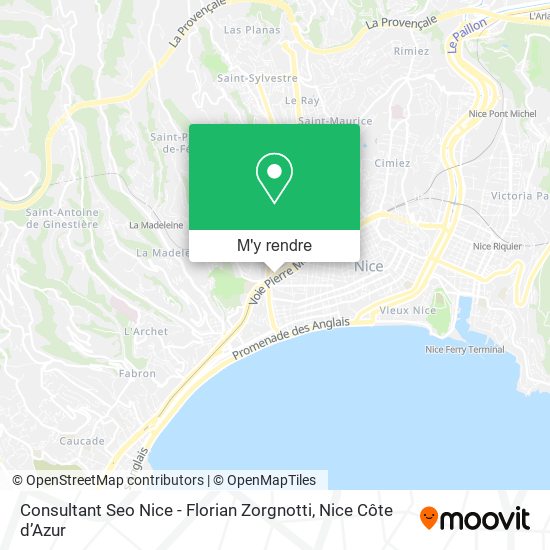 Consultant Seo Nice - Florian Zorgnotti plan
