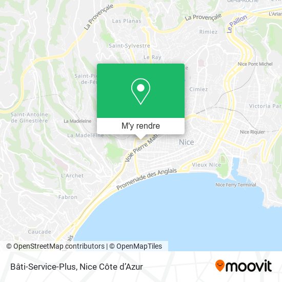 Bâti-Service-Plus plan