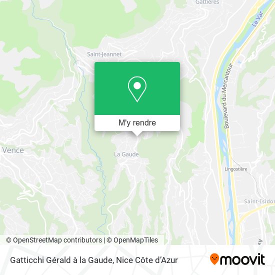 Gatticchi Gérald à la Gaude plan