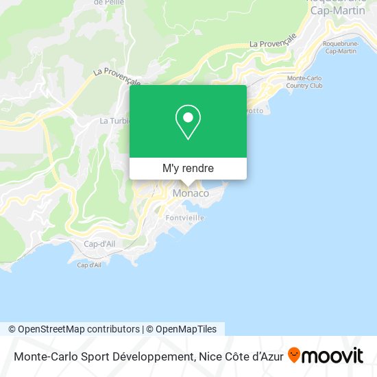 Monte-Carlo Sport Développement plan