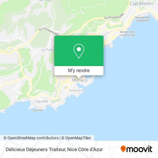 Délicieux Déjeuners Traiteur plan
