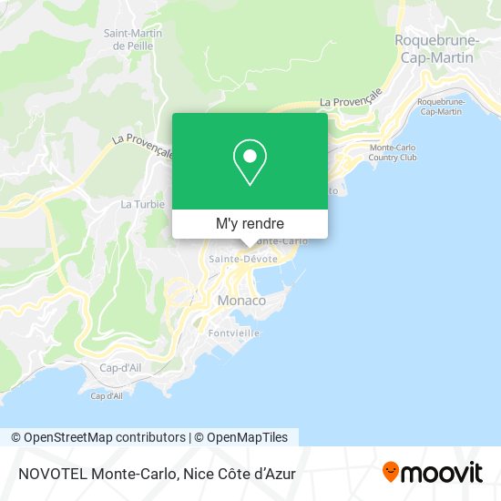 NOVOTEL Monte-Carlo plan