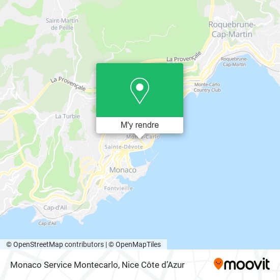 Monaco Service Montecarlo plan