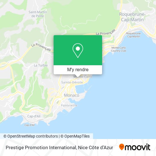 Prestige Promotion International plan