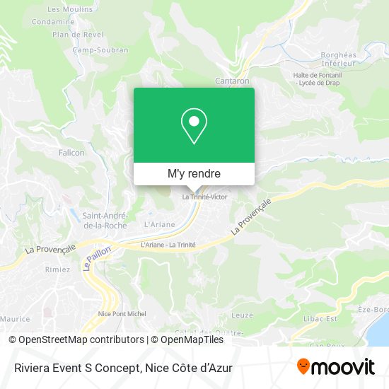 Riviera Event S Concept plan