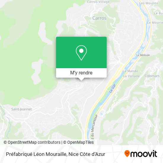 Préfabriqué Léon Mouraille plan