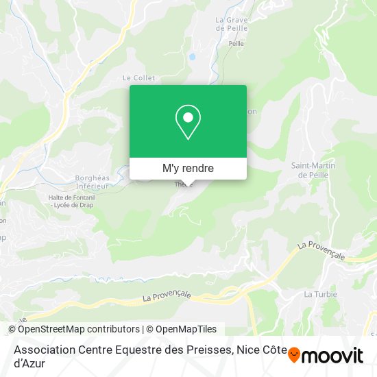 Association Centre Equestre des Preisses plan