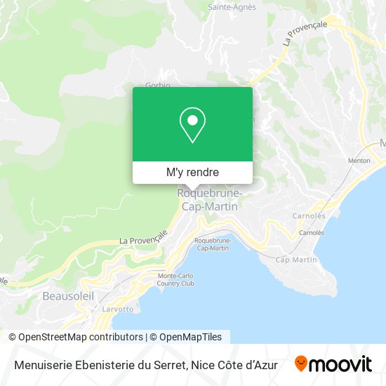 Menuiserie Ebenisterie du Serret plan