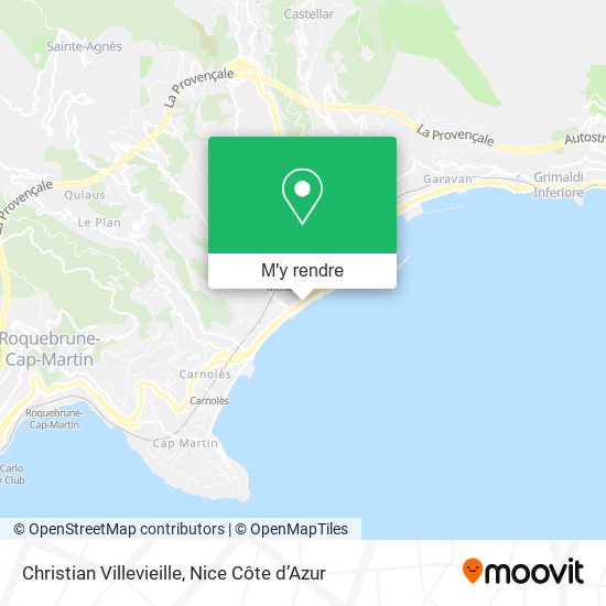 Christian Villevieille plan