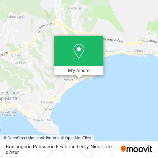 Boulangerie Patisserie F Fabrice Leroy plan