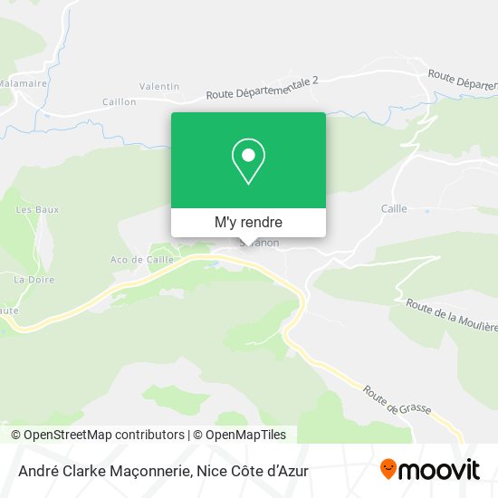 André Clarke Maçonnerie plan
